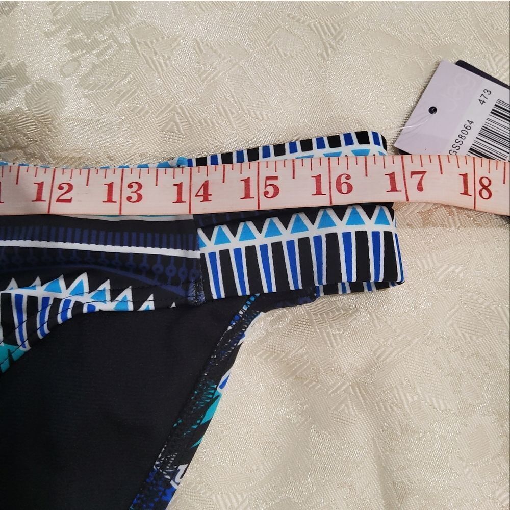 NWT Jag Women's Geometric Print Bikini Size L - Picture 9 of 10